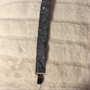 Baby boys pacifier clip